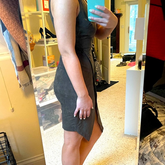 Lush Suede Dress Party Dress - Picture 1 of 7